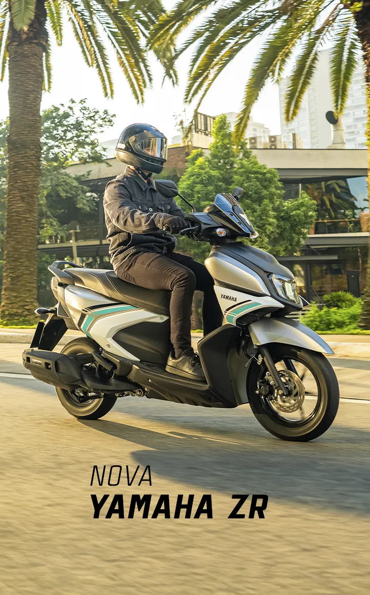 その他 YAMAHA ZR Yamaha ZR Hybrid Connected: novo scooter híbrido de entrada chega