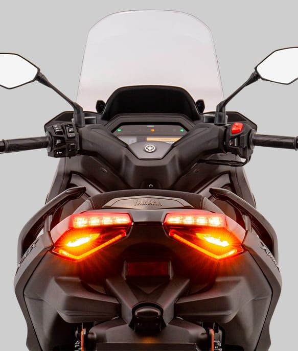 Detalhe do painel digital